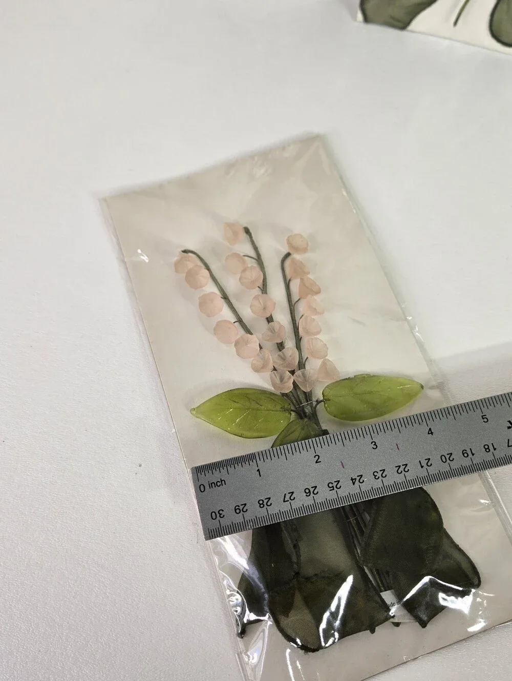 Katherine's Collection Pink Lily Of The Valley Floral Pick Stem Easter Decor 3pc